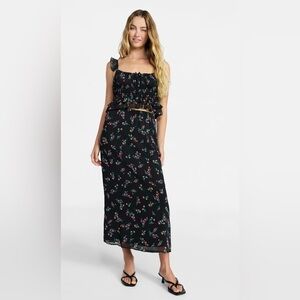 NO BOUNDARIES RUFFLE TANK & SKIRT SET